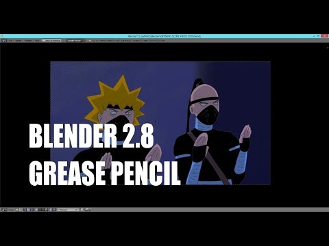 Setting up Blender Grease Pencil 2.8 workflow