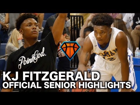 KJ Fitzgerald Is An UNBELIEVABLE Floor General!! | Official Senior Highlights