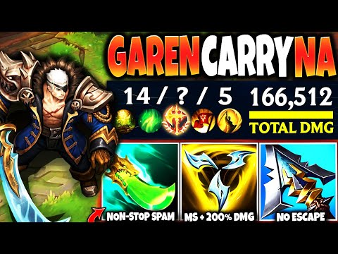 My Garen needed to go beyond LIMITS to CARRY this NA TEAM ~ NA Ranking Up #02 🔥 | League of Legends