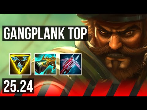 GANGPLANK vs DARIUS (TOP) | KR Master | 25.24