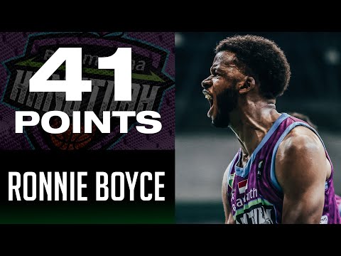 Ronnie Boyce Career High 41 Points vs Evos Thunder Bogor