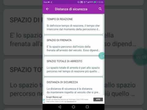 Patente in arabo: distanza di sicurezza