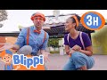 Blippi And Meekah Explore Discovery Cube Blippi Kids Playground Educational Videos For Kids