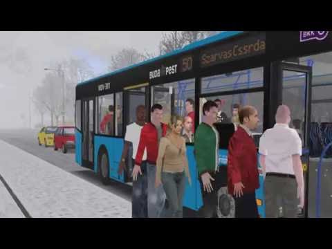 🚍OMSI 2 Dél-Pest V4.0 Rally a busszal 50VP, 282E