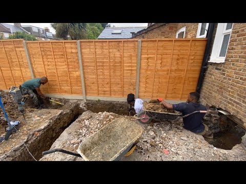Trenches are done! London extension build - Episode 9
