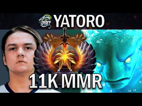 SPIRIT.YATORO MORPHLING - 11000 MMR - TOUGH GAME - DOTA 2 PRO GAMEPLAY