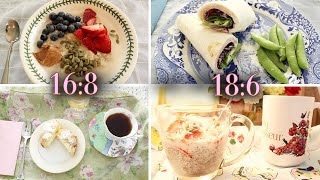 Intermittent Fasting What I Eat in a Day | 16:8 & 18:6 Method