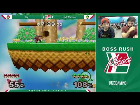 Boss Rush Mexico Winners Semis - Dai (Captain Falcon) vs Eddy Mexico (Luigi)
