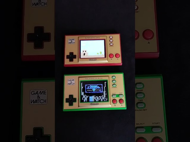 Vídeo relacionado con RLSOCO Funda para Game&Watch: The Legend of Zelda/Super Mario Bros/Game Watch SM Bros System