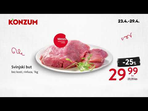 Meso hrvatskih farmi 23.4. - 29.4.