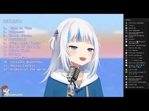 Promise of the world sing by a cute shark/#GAWRGURA