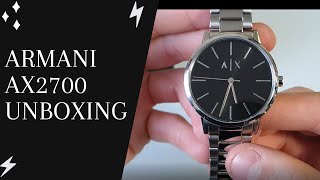 Armani AX2700 Unboxing - Fake Check!
