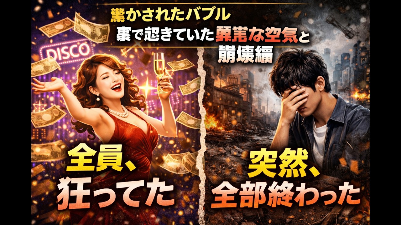 正直これヤバいで、バブル世代と今の若者、決定的な違いを本音で語る