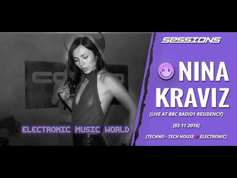 SESSIONS: Nina Kraviz - Live at BBC Radio1 Residency (03.11.2016)