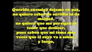 Morodo [Querido Enemigo] [Letra]