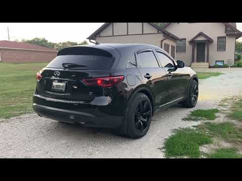 Infiniti FX50 Muffler Delete with Vibrant Ultraquiet Resonators
