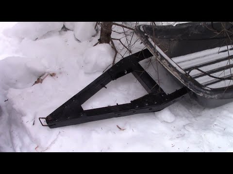 L'gosseux d'bois Ep 245   Attache pour traîneau de motoneige