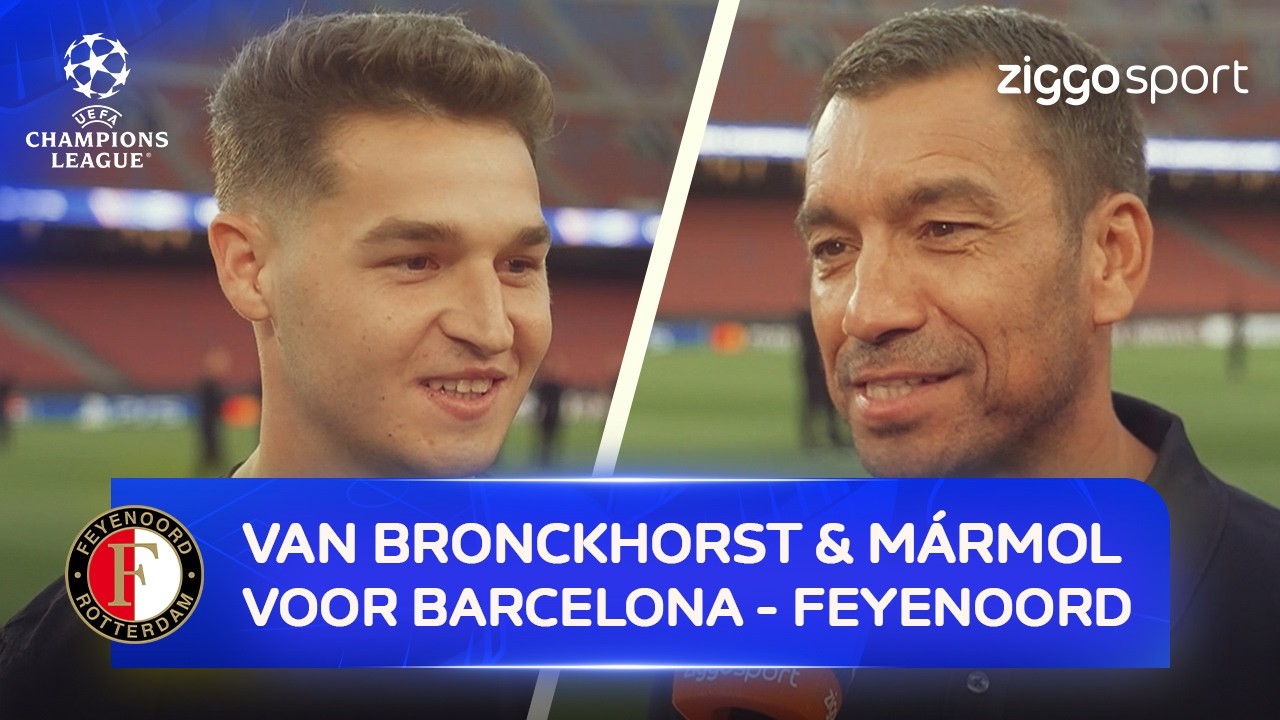 'Het is superleuk om hier met Feyenoord terug te zijn' 🗣️ | Interview met van Bronckhorst en Mármol