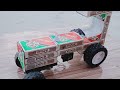 How To Make A Matchbox Tractor At Home Tractor Making With Matchbox CRAFTJAGAT Matchbixtractor