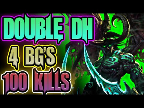 (8.3) 2 DemonHunters 4 BG's 100 Kills || THIS IS HOW YOU DH!