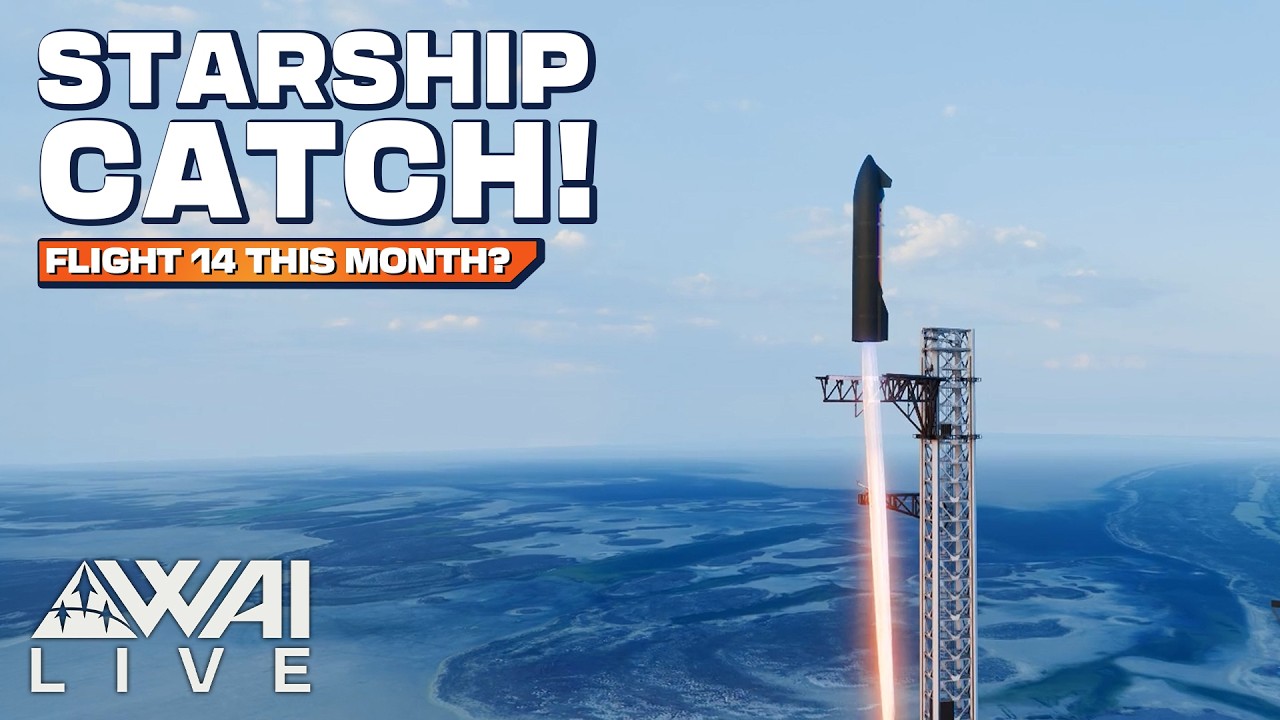 SpaceX Wants to Catch Starship! Flight 14 This Month?