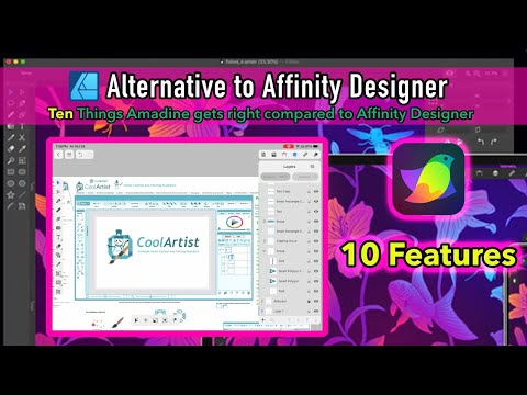 Alternative to Affinity Designer and Ten Features