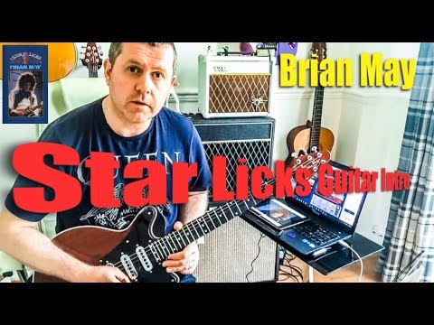 How To Play Guitar Intro from Brian May Star Licks Video