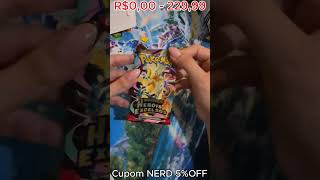 Booster do dia EP52 Pokemon mini box ep01 #pokemon #booster #pokemoncards #pokemontcg #randombooster