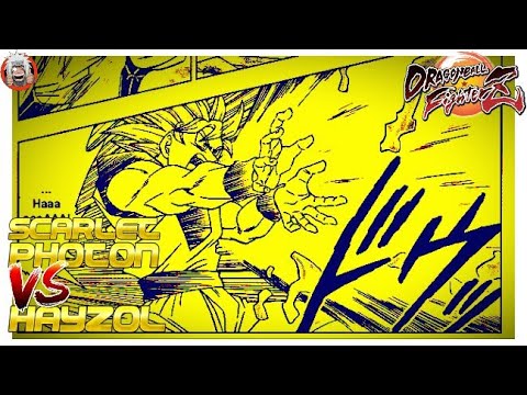 DBFZ Hayzol vs Scarlet Photon