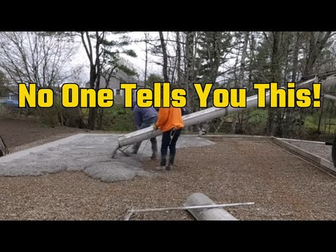 Concrete Slab Secrets No Contractor Wants You To Know!