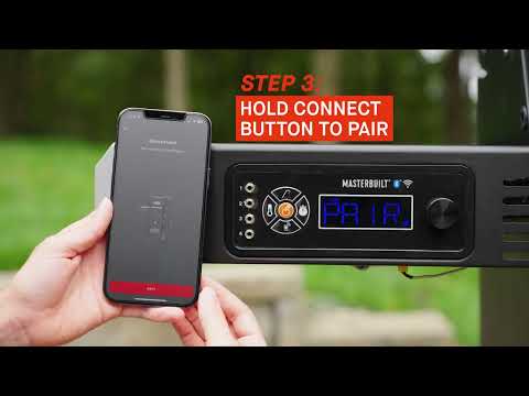 Masterbuilt Gravity Series 600 Digital Charcoal Grill + Smoker App Connection Video