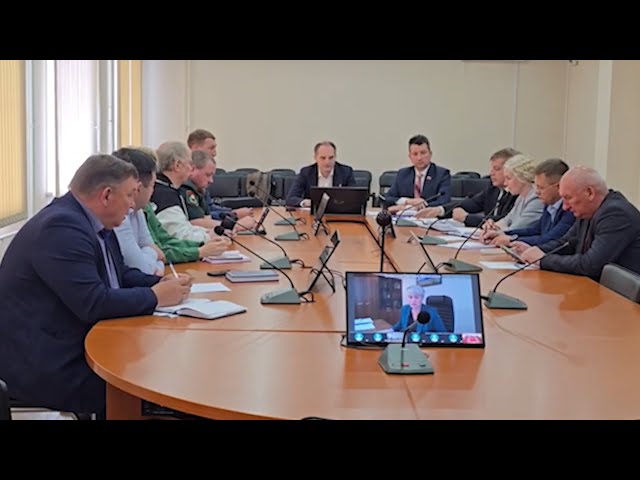 В Усольском районе провели совещание Комиссии по чрезвычайным ситуациям