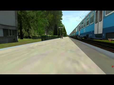 Activitate feroviara in Gara Brasov pe ruta M300.