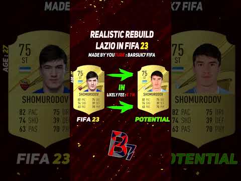 🏆LAZIO REALISTIC REBUILD ON FIFA 23 CAREER MODE! ft. Bamba, BERARDI, Shomurodov...etc