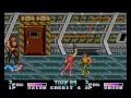 Double Dragon II The Revenge PC Engine 2 Player Hard Mode