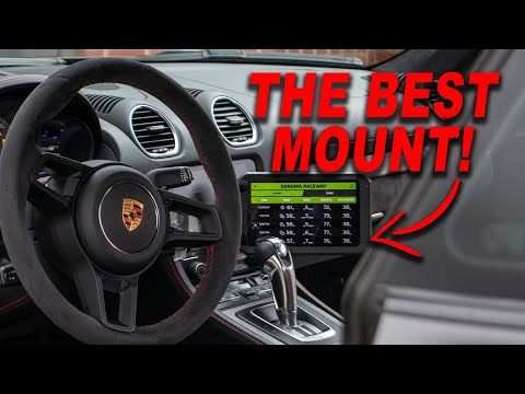 The Best Way to Mount Your Garmin Catalyst Lap Timer | Anima Motorsports Mount