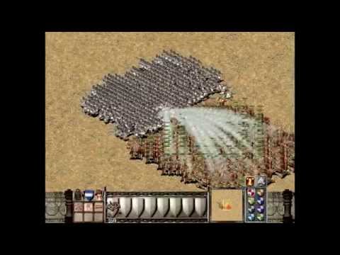 1000 Swordsmen vs 250 Fire ballistas (Мечники против огненных баллист)