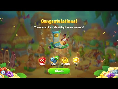 @Fishdom Win Strikes Level 8081 - 8091, Got Last Reward from Jungle City. Got 30Min FREE Bomb.