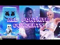 All Fortnite Concerts