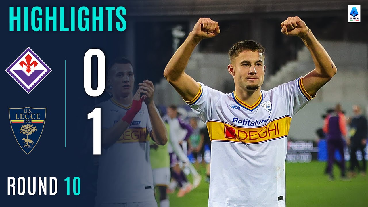 FIORENTINA-LECCE 0-1 | HIGHLIGHTS | Berisha extends Fiorentina's winless streak | SERIE A 2025/26