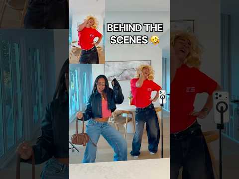 BEHIND THE SCENES 🎥 How we get ready in the morning ☀️🥰🤭