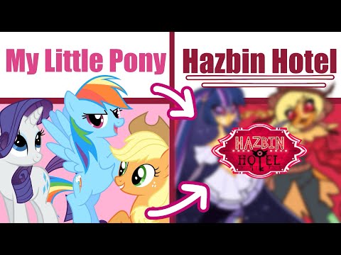 MLP Mane 6 as Hazbin Hotel OVERLORDS