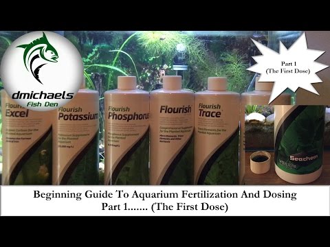 Beginning Guide To Aquarium Fertilization And Dosing..Part 1 - The First "Dose"