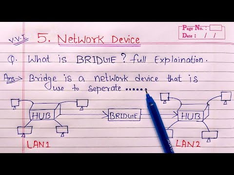 What is Bridge? full Explanation | Computer Networking