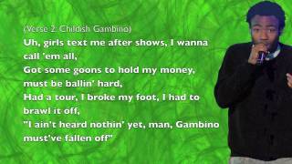 Childish Gambino - Burban In The Booth (ft. Riz MC)