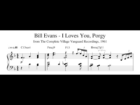 I Loves You, Porgy - Bill Evans
