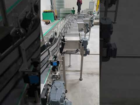 Convoyeur à chaîne en inox, motorisation classique / movimot / movigear pour l'agroalimentaire, le pharmaceutique et la cosmétique - cms_8