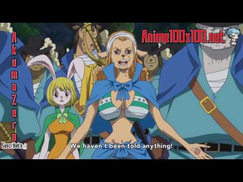 Samurai arrived on Zou and Minks went Frenzy - One Piece HD