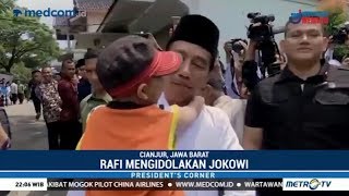 Momen Spesial Kunjungan Kerja Presiden Jokowi di Cianjur