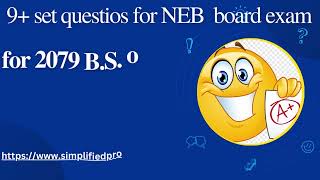 9 Essential Computer Science Question Sets to Dominate the NEB Board Exam